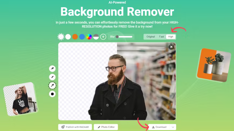 AI Background Remover: Tách nền bằng AI