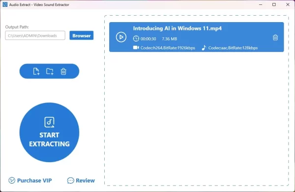 Audio Extract - Video Sound Extractor 2