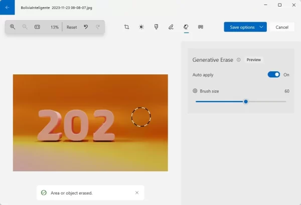 Cách sử dụng tính năng Generative Eraser trong Microsoft Photos 7