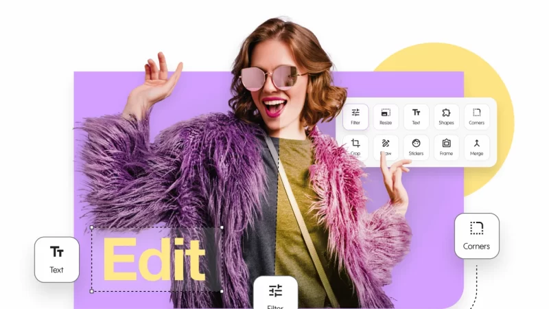 PhotoRelay: Chỉnh sửa ảnh trực tuyến miễn phí