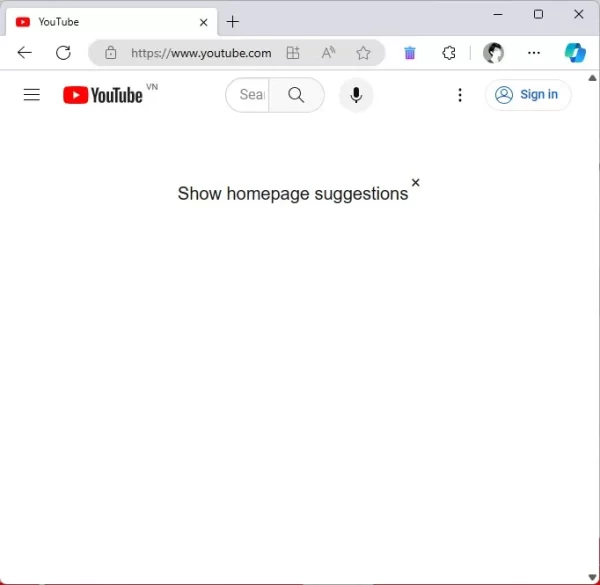Remove YouTube Suggestions 1