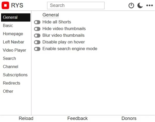 Remove YouTube Suggestions 2
