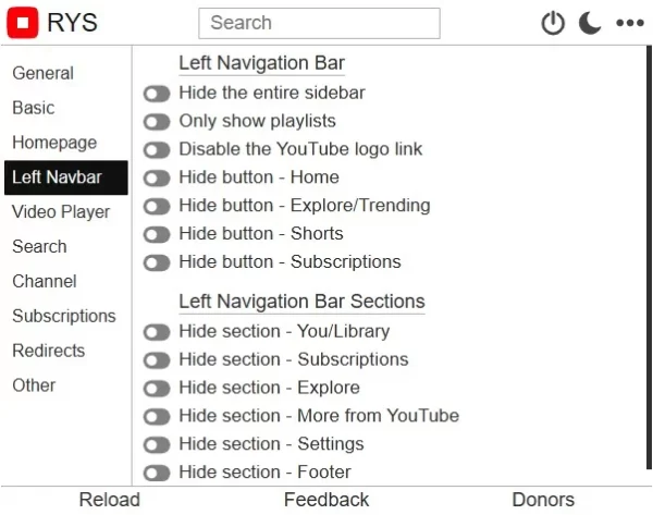 Remove YouTube Suggestions 5