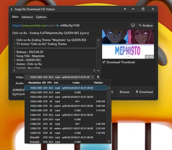 SnapTik 2