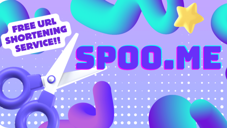 Spoo.me: Rút gọn link miễn phí, giới hạn lượt click