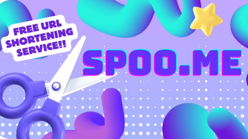 Spoo.me: Rút gọn link miễn phí, giới hạn lượt click