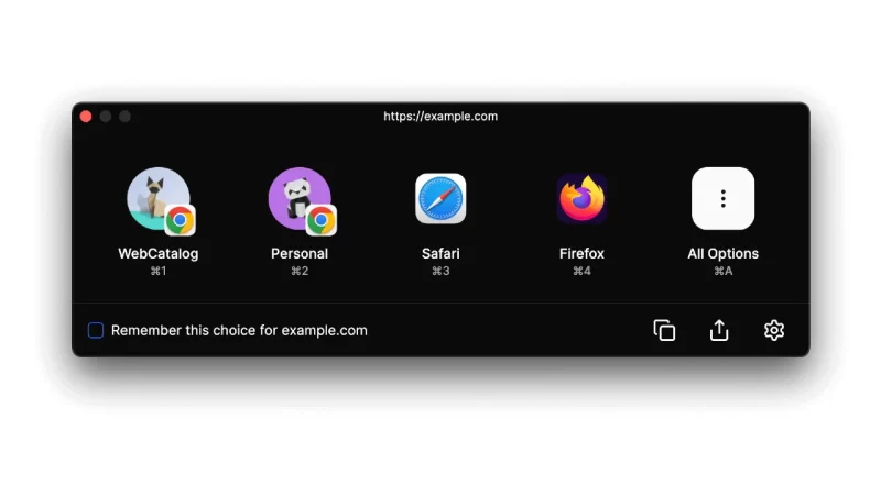Switchbar: Trình chọn mở trình duyệt, quản ký email mới cho Windows