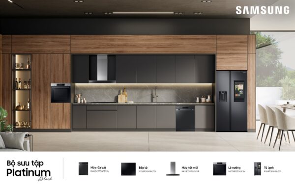 Samsung lần đầu ra mắt bộ sưu tập bếp Bespoke tại Việt Nam