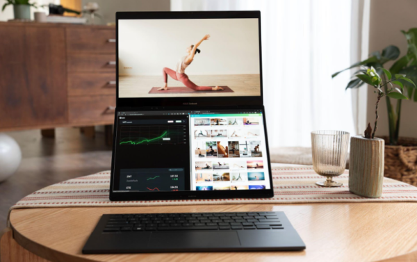 ASUS giới thiệu Zenbook DUO: Laptop 2 màn hình 14" Lumina OLED đầu tiên tích hợp chip AI