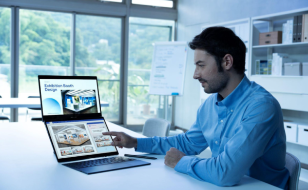 ASUS giới thiệu Zenbook DUO: Laptop 2 màn hình 14" Lumina OLED đầu tiên tích hợp chip AI