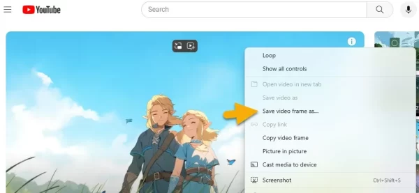Cách chụp ảnh màn hình video không cần tiện ích mở rộng 1