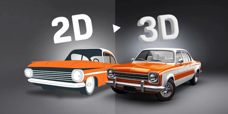 2D to 3D Image Converter