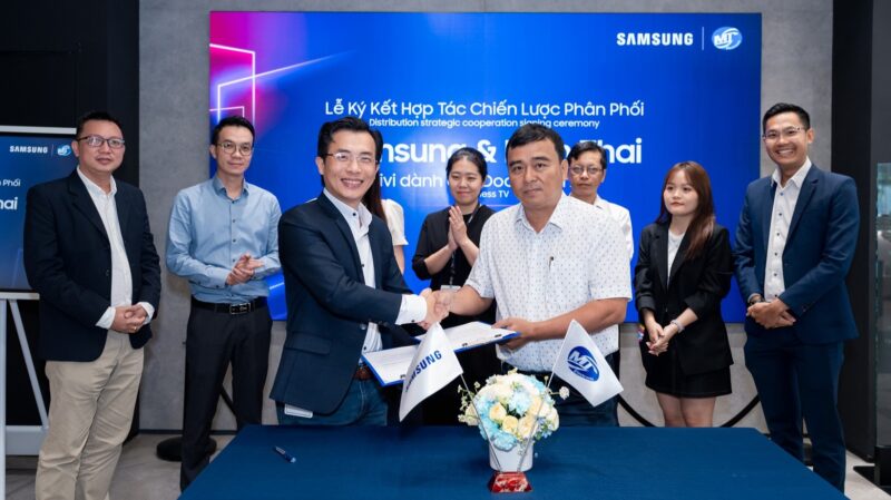 Minh Thái là nhà phân phối chính thức TV Samsung dành cho doanh nghiệp