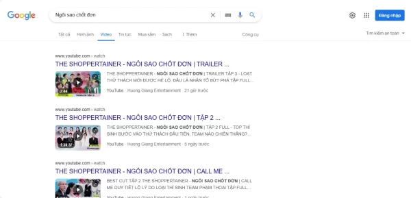 Duyệt, xem video YouTube trên Bing thích hơn 1