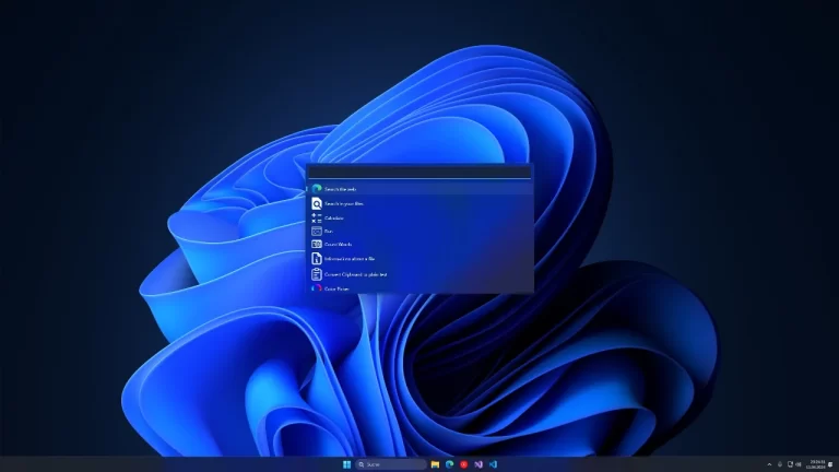 QuickNav: Tìm kiếm file, nội dung web, làm toán, khóa PC