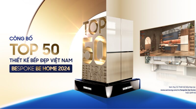 Top 50 “Giải thưởng Thiết Kế Bếp Đẹp Việt Nam 2024” bước vào vòng bình chọn trực tuyến