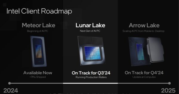 Intel công bố ra mắt vi xử lý thế hệ Lunar Lake mới vào Quý 3/2024