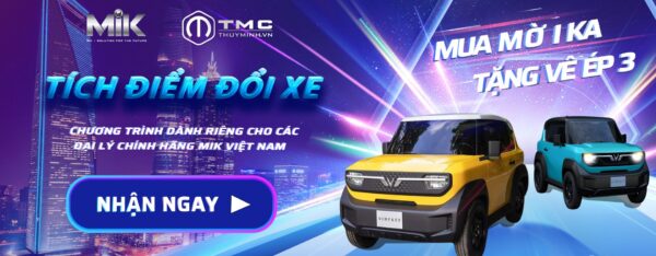 Mua MIK tích điểm đổi xe VF3