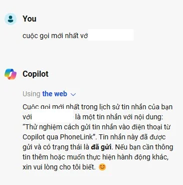 Cách gửi tin nhắn vào điện thoại Android từ Copilot 17