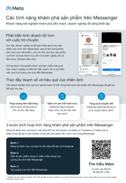 Giải pháp nhắn tin mới của Meta giúp doanh nghiệp thúc đẩy tương tác với khách hàng