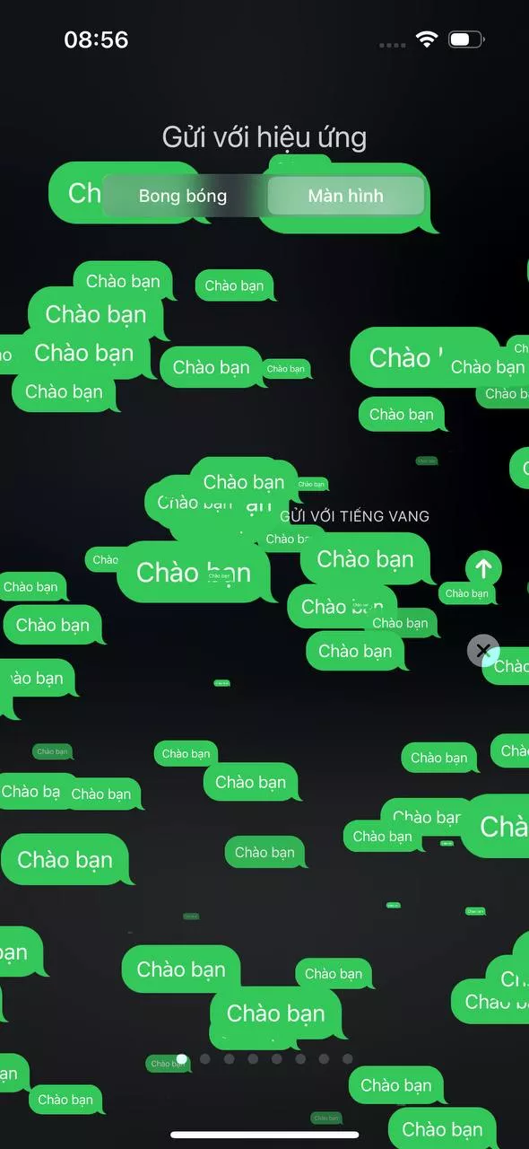 Cách gửi tin nhắn với nhiều hiệu ứng trên iOS 18