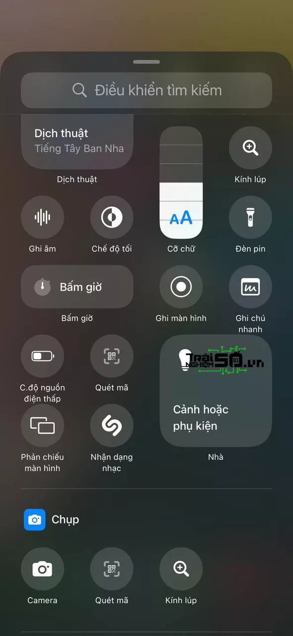 Cách tuỳ chỉnh trung tâm điều khiển trên iOS 18