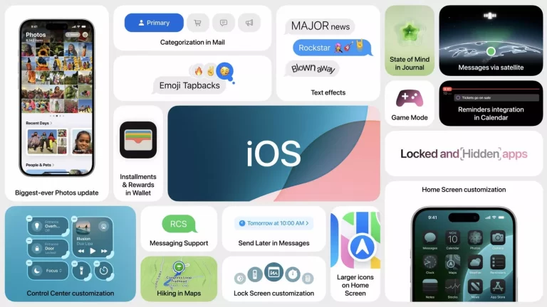 29 tính năng mới trên iOS 18