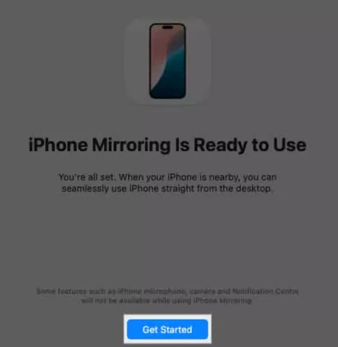 Cách bật iPhone Mirroring trên macOS Sequoia