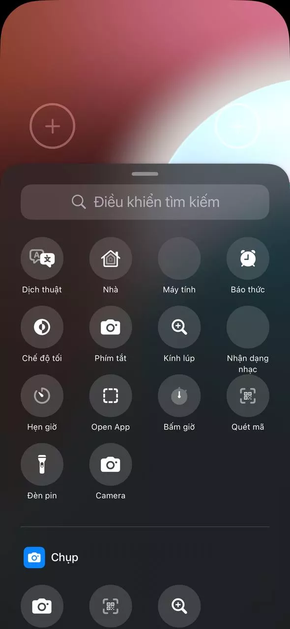 Cách thay đổi nút điều khiển trên Màn hình khóa iPhone