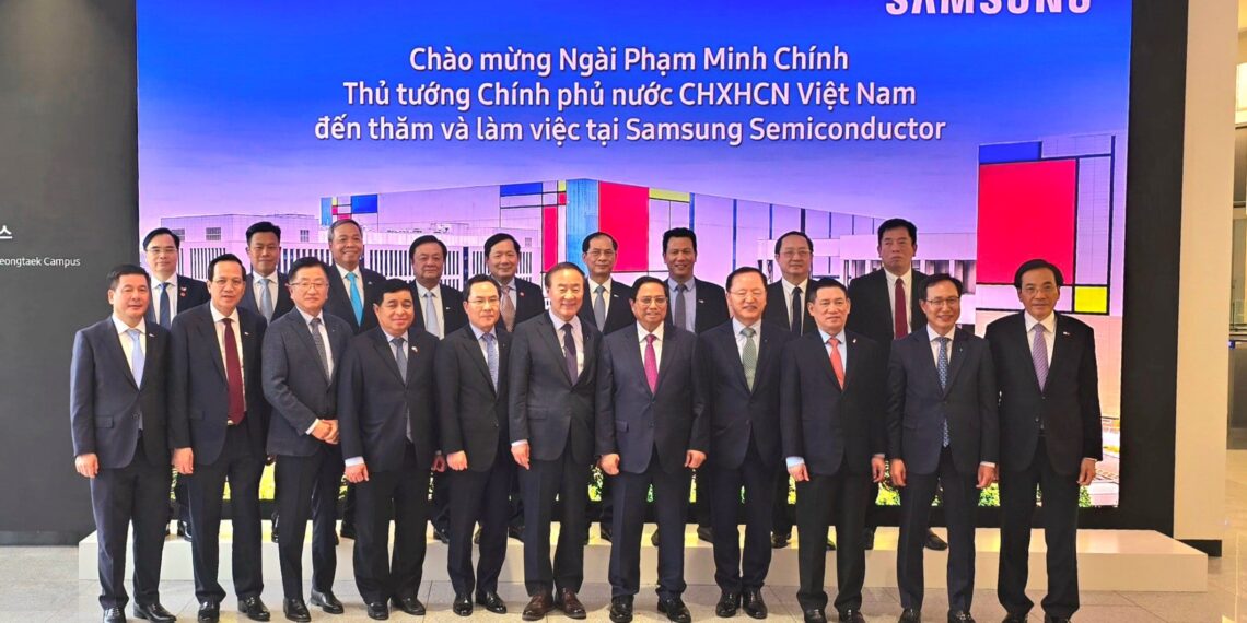 CMC đề xuất hợp tác cùng Samsung thúc đẩy ngành công nghiệp bán dẫn tại Việt Nam