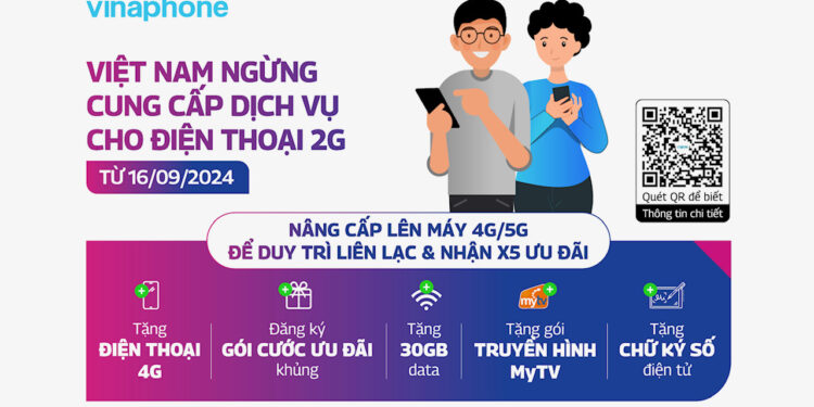 VinaPhone hỗ trợ khách hàng nâng cấp điện thoại 4G miễn phí