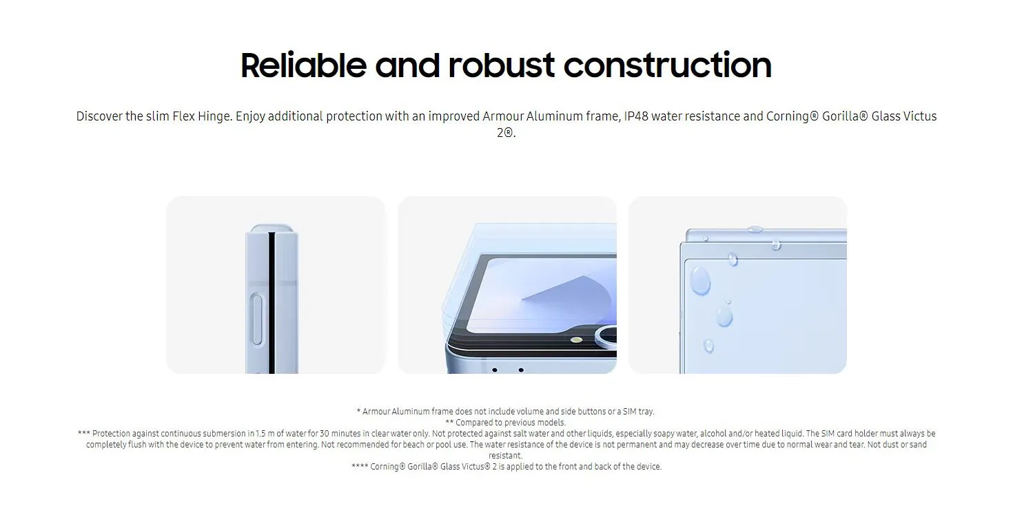 Samsung bổ sung khả năng chống bụi cho Galaxy Z Fold 6 và Flip 6