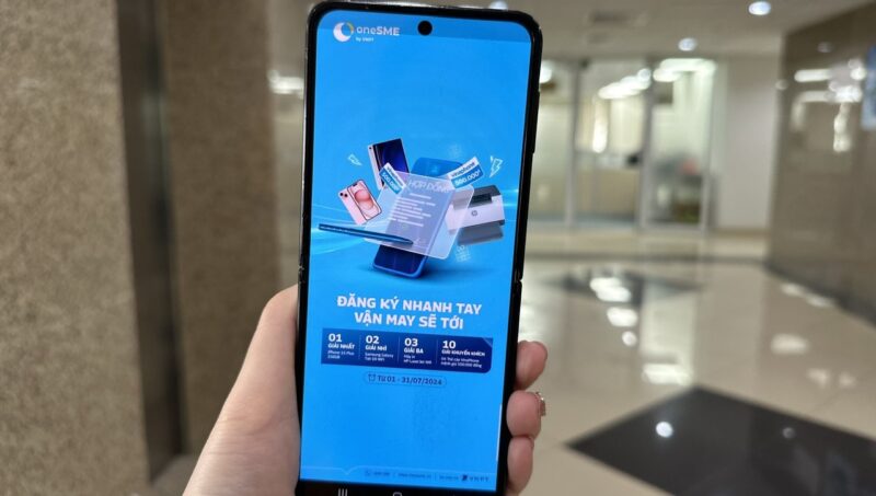 VNPT tặng iPhone15 cho khách hàng đăng ký dịch vụ qua oneSME
