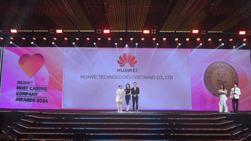 Huawei Việt Nam nhận giải thưởng “Nơi làm việc tốt nhất châu Á” 2024