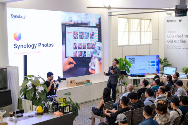 Synology tổ chức workshop “Lưu khoảnh khắc - Giữ dữ liệu” dành cho nhà sáng tạo