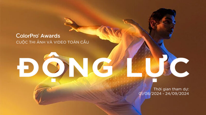 ViewSonic tổ chức cuộc thi ảnh và video toàn cầu ColorPro Awards 2024 với chủ đề Động Lực