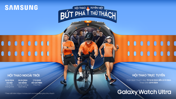 Samsung khởi động hội thao xuyên Việt “Bứt Phá Thử Thách”