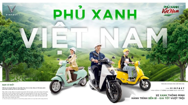 VinFast triển khai chương trình “Phủ xanh Việt Nam”, ưu đãi đến 12 triệu đồng