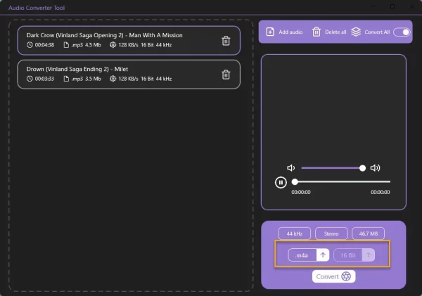 Audio Converter Tool 2