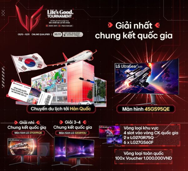 LG Electronics tổ chức Life's Good Tournament - giải đấu Liên Minh Huyền Thoại lớn nhất tại Việt Nam