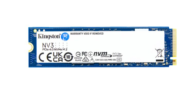 Kingston ra mắt ổ cứng NV3 PCIe 4.0 NVMe SSD thế hệ mới