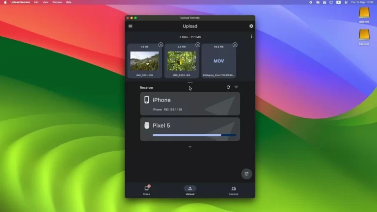 Upload Remote: Chia sẻ tập tin an toàn giữa thiết bị iOS, Android, Windows