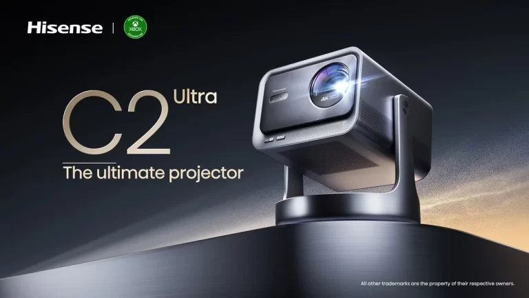 Hisense ra mắt máy chiếu laser mini 4K C2 Ultra dành cho game thủ Xbox