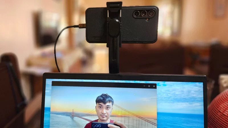 Hướng dẫn sử dụng camera Samsung Galaxy làm webcam cho PC