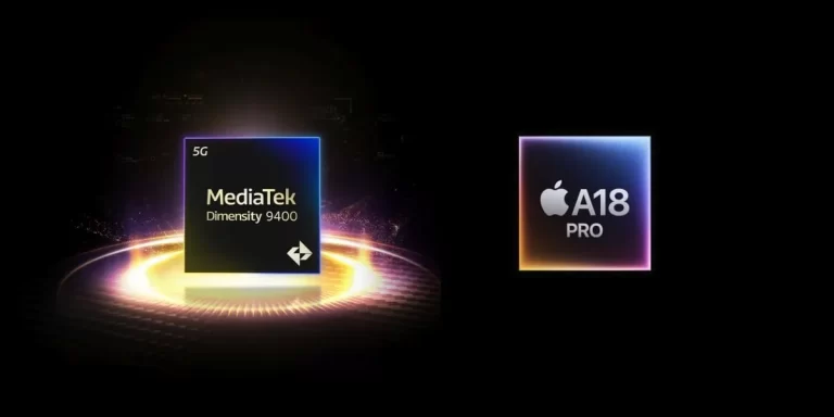 So sánh chip Dimensity 9400 và A18 Pro