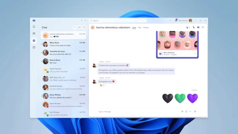 Microsoft Teams cho cá nhân được nâng cấp giao diện mới