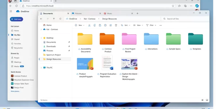 Microsoft nâng cấp mạnh mẽ OneDrive: Tìm kiếm thông minh, thư mục màu sắc