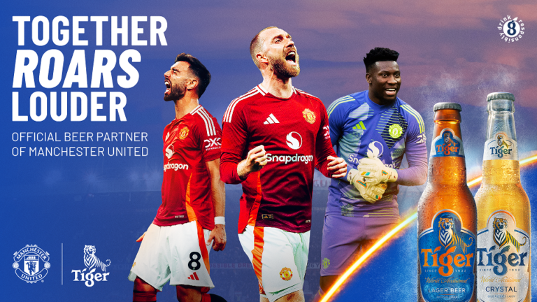 Tiger – Bia chính thức của Câu lạc bộ bóng đá Manchester United