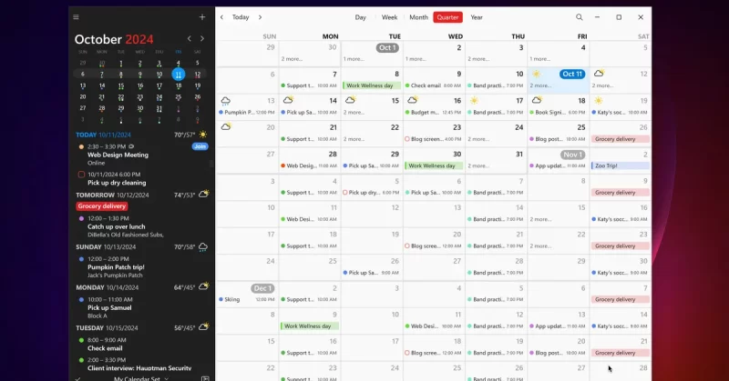 Fantastical: Ứng dụng lịch mạnh mẽ nay có mặt trên Windows