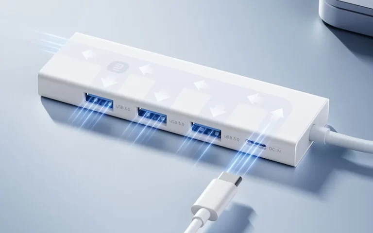 Xiaomi ra mắt bộ chia USB 4 trong 1 đầu đôi